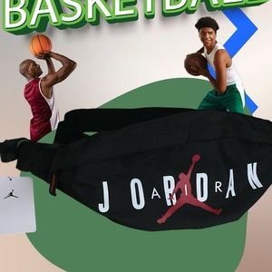 Air Jordan Black Large Fanny Pack NWT